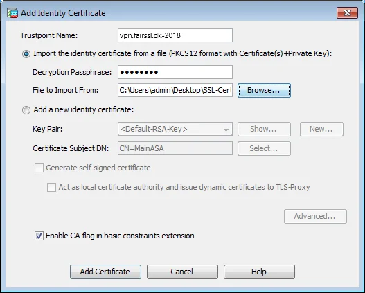 Install Pfx Certificate