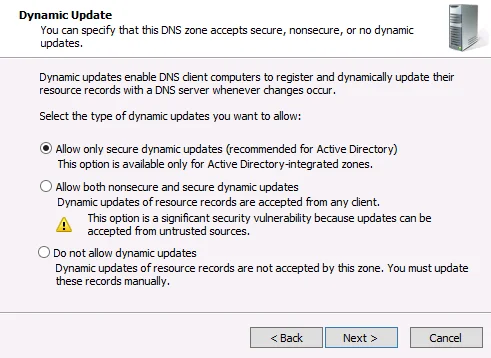 Dynamic Update