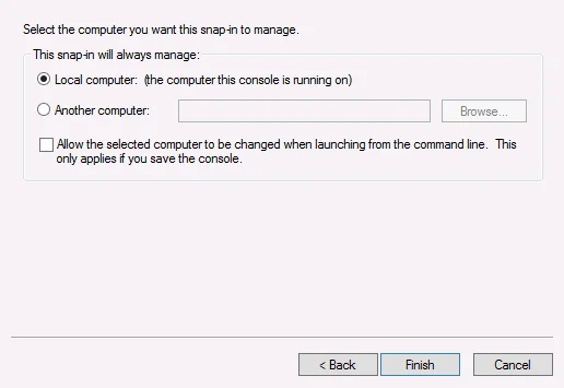 Local Computer