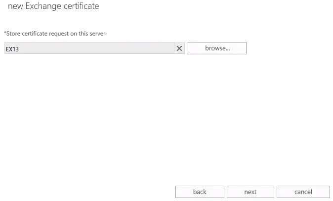 Store Csr On Server
