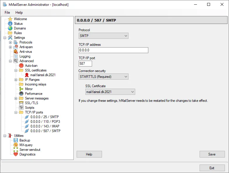 Add Certificate To Service