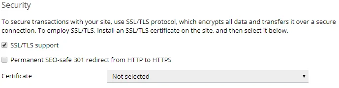 Activate Ssl