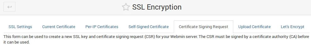 Open Csr Tab